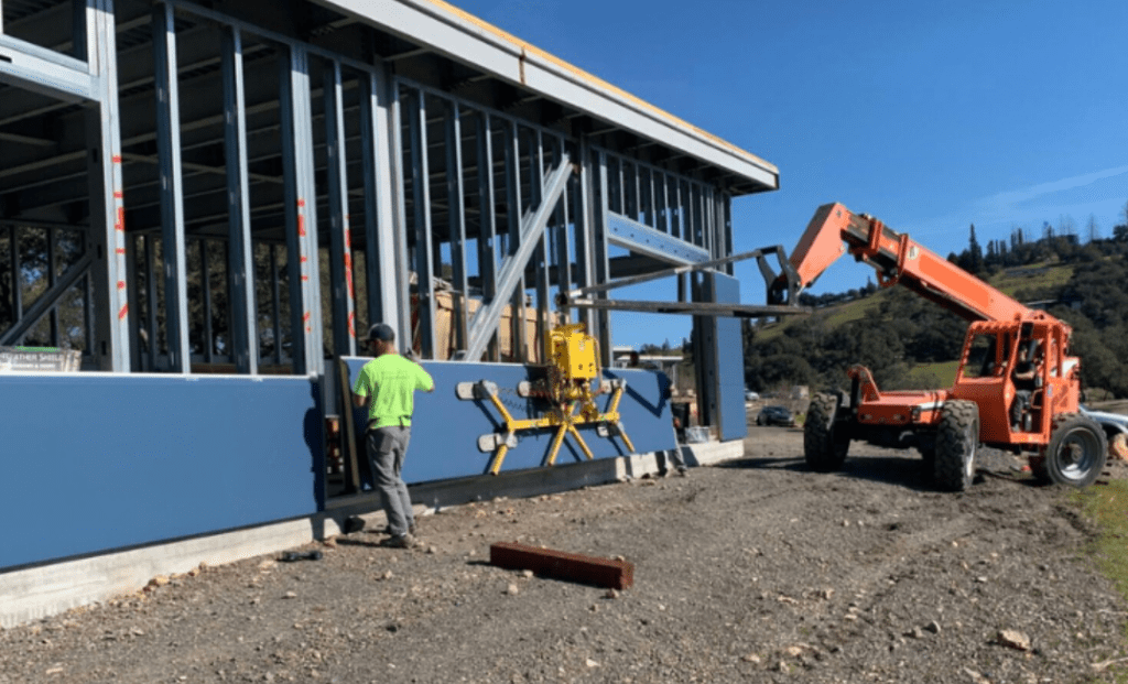 How is a Facade Attached to a Building